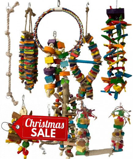 .NEW 10 X The Giant One Parrot Toy Pack - African Grey, Macaw, Cockatoo Etc - RRP £207.90 .NEW 10 X The Giant One Parrot Toy Pack - African Grey, Macaw, Cockatoo Etc - RRP £207.90